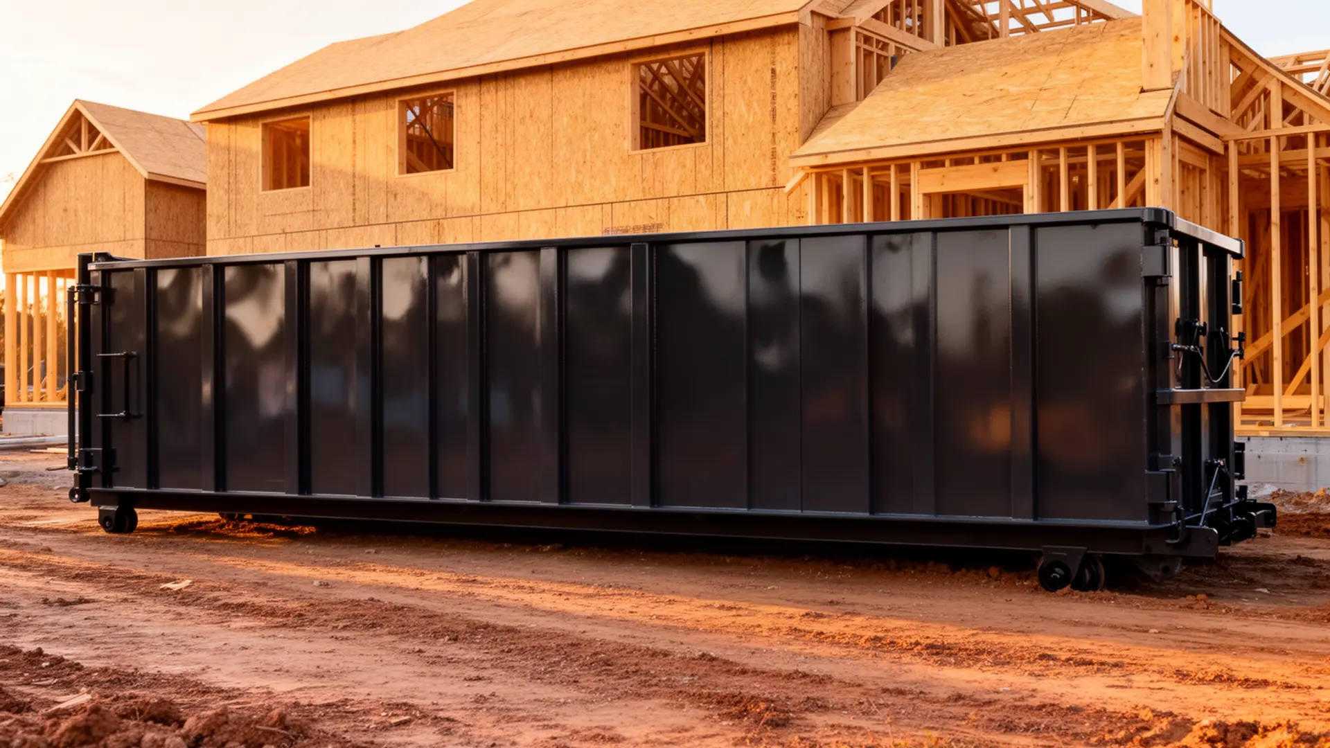 Roll-off dumpster from Crosby & Knutson Dumpsters in Wauwatosa, WI